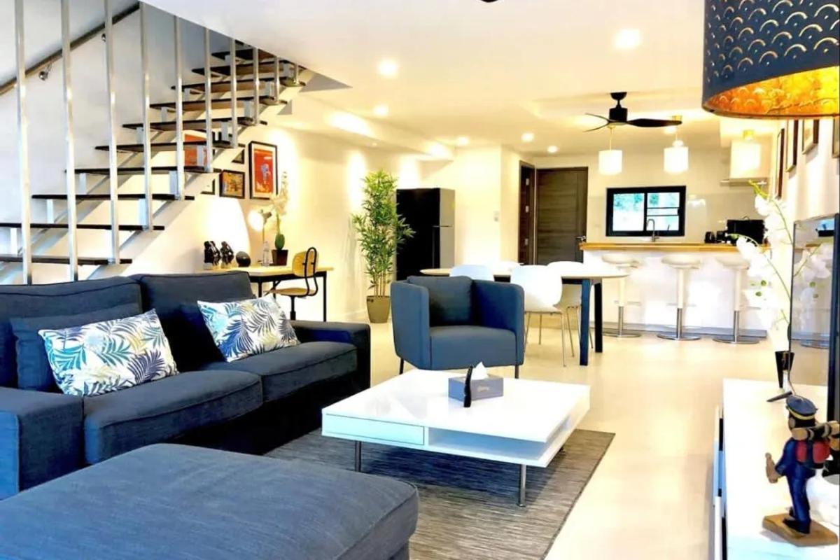 The Blue Lotus Villa หาดแม่น้ำ ภายนอก รูปภาพ