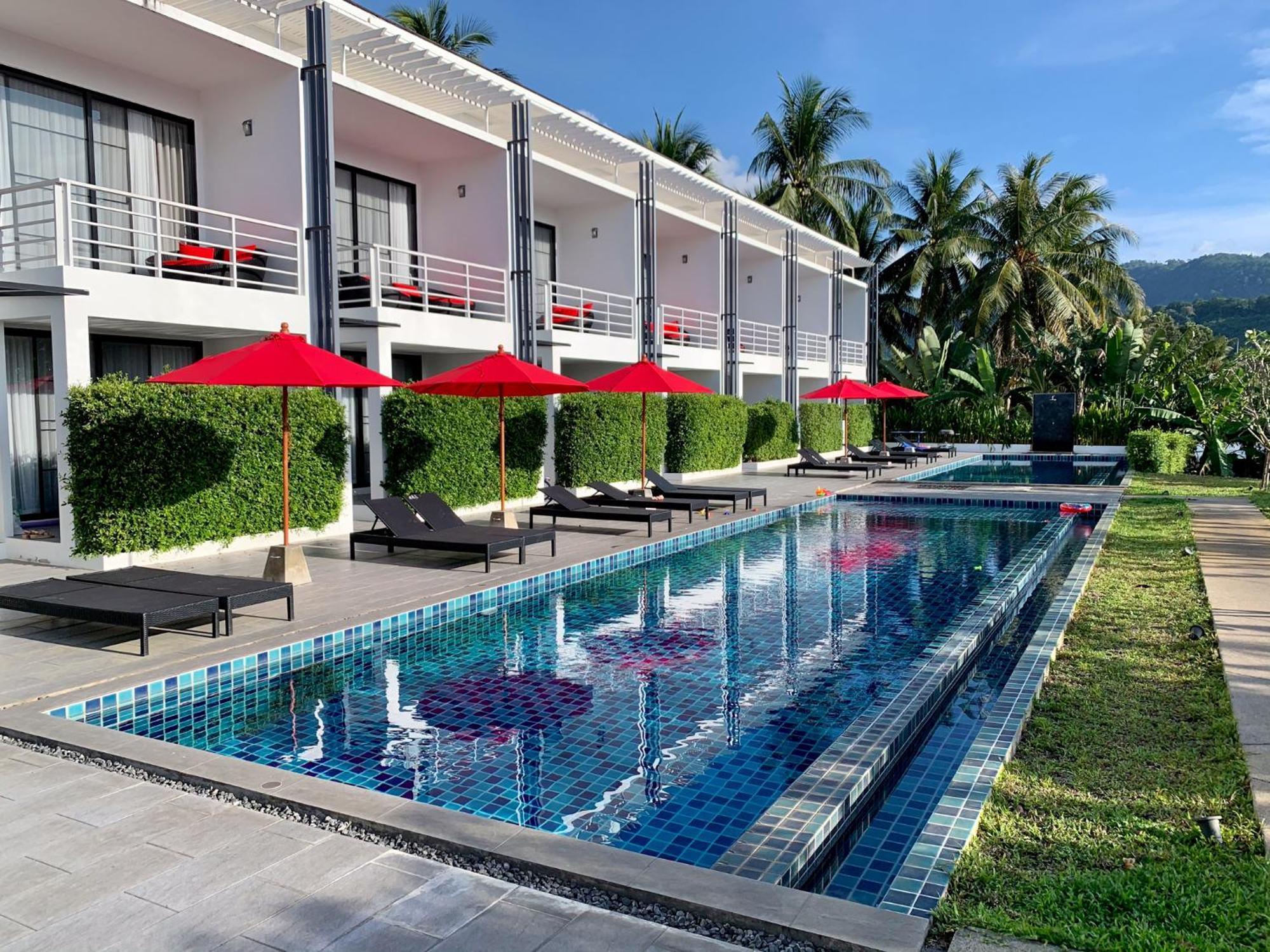 The Blue Lotus Villa หาดแม่น้ำ ภายนอก รูปภาพ